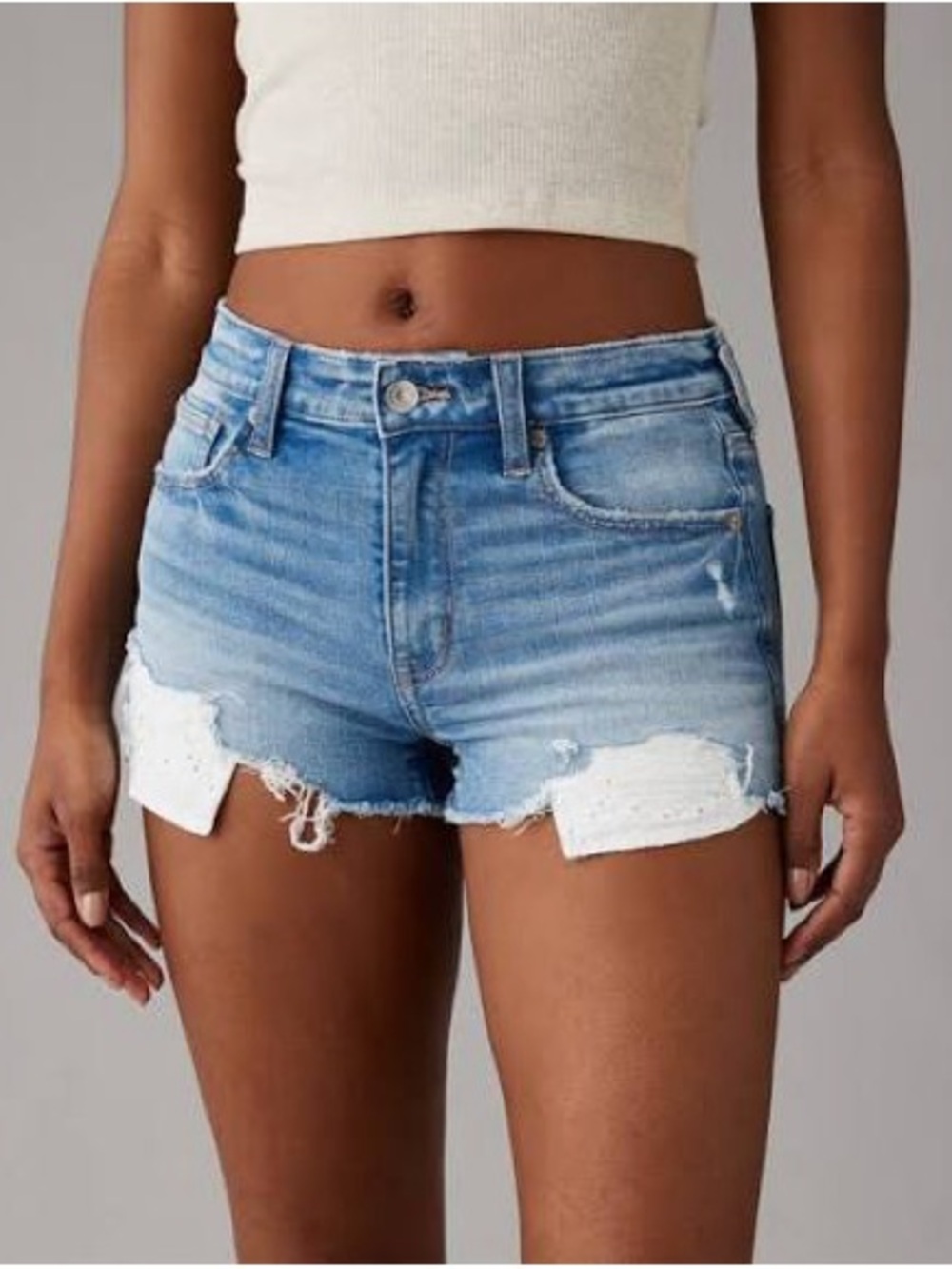 AE Next Level Hi-Rise Mom Short